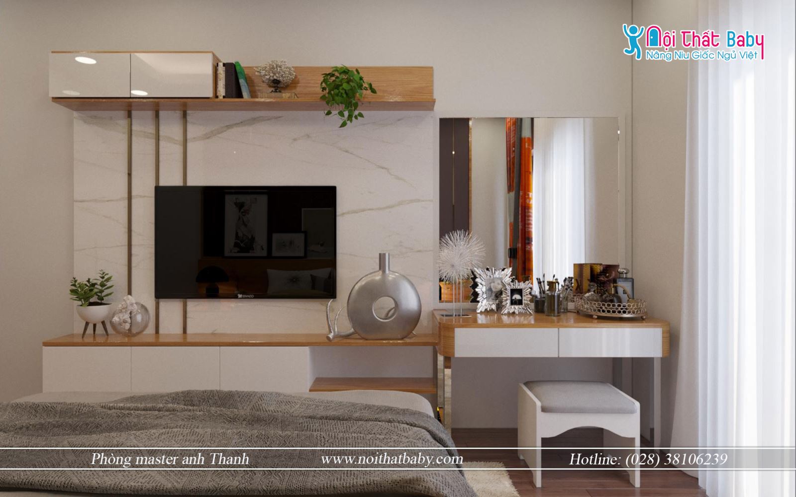 Biệt thự gỗ veneer sang trọng